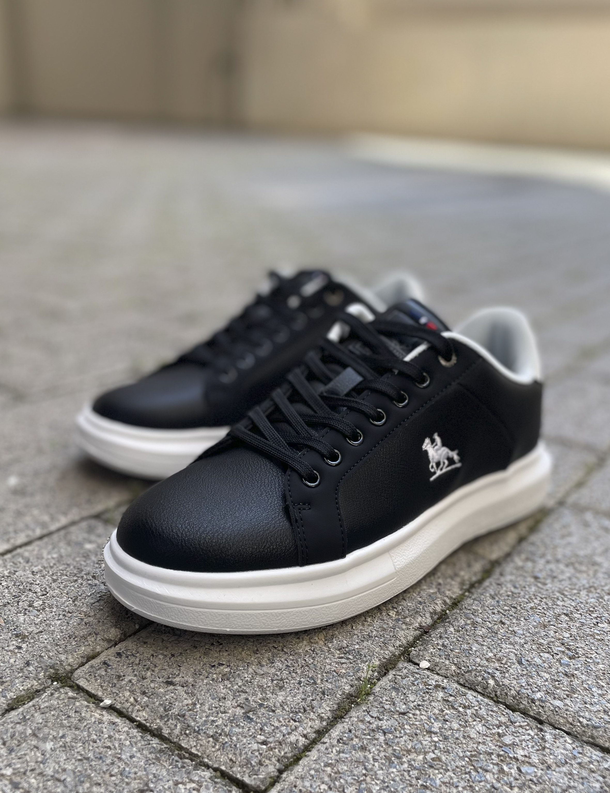 US GRAND POLO US GRAND POLO ανδρικά μαύρα casual sneakers GPM518300M